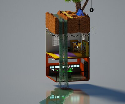 Three Hideouts Waterfall 2